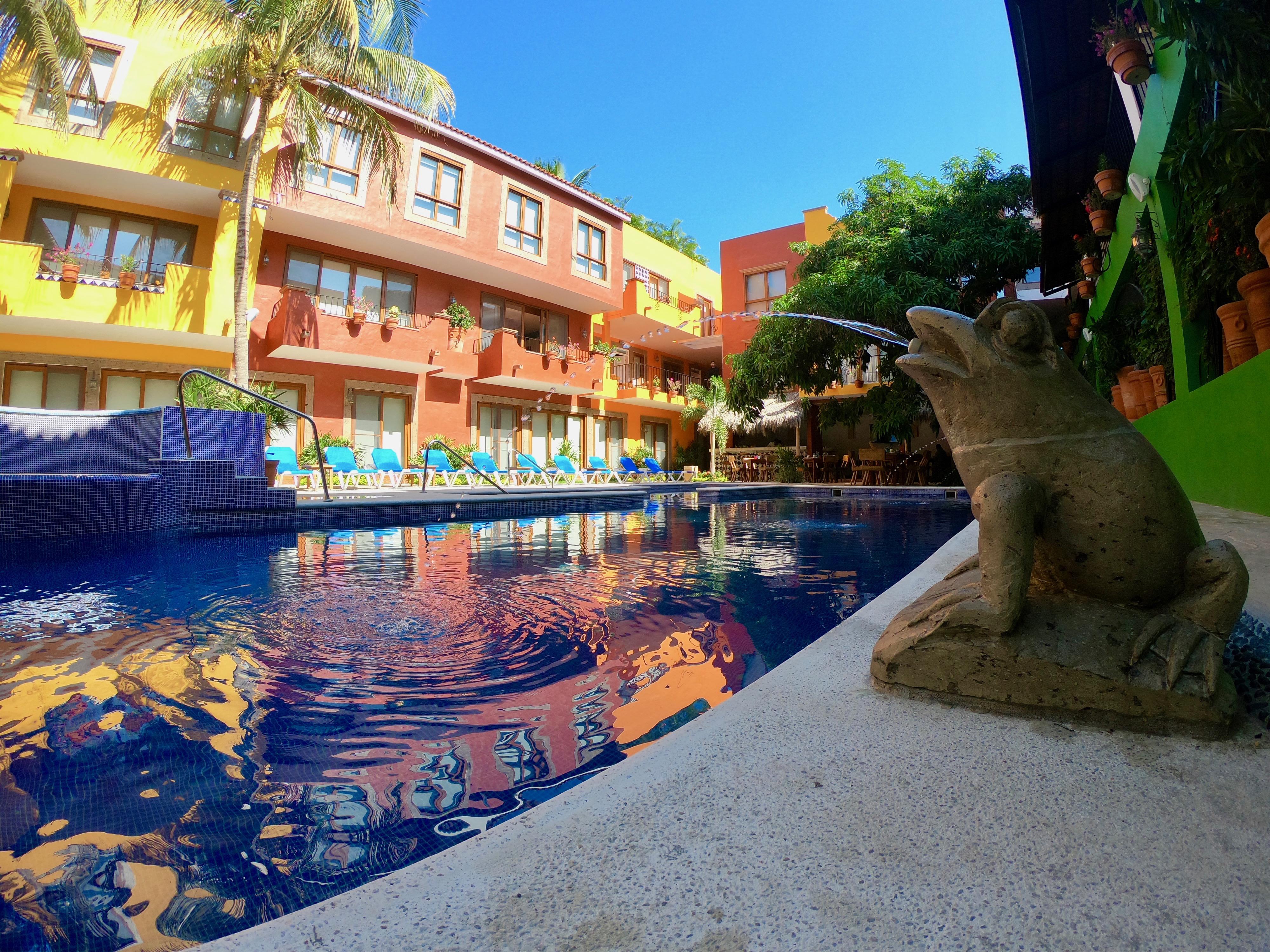 Casa Loteria: Colorful Family Retreat with Pool in Pueblito Sayulita Hotel Exterior photo